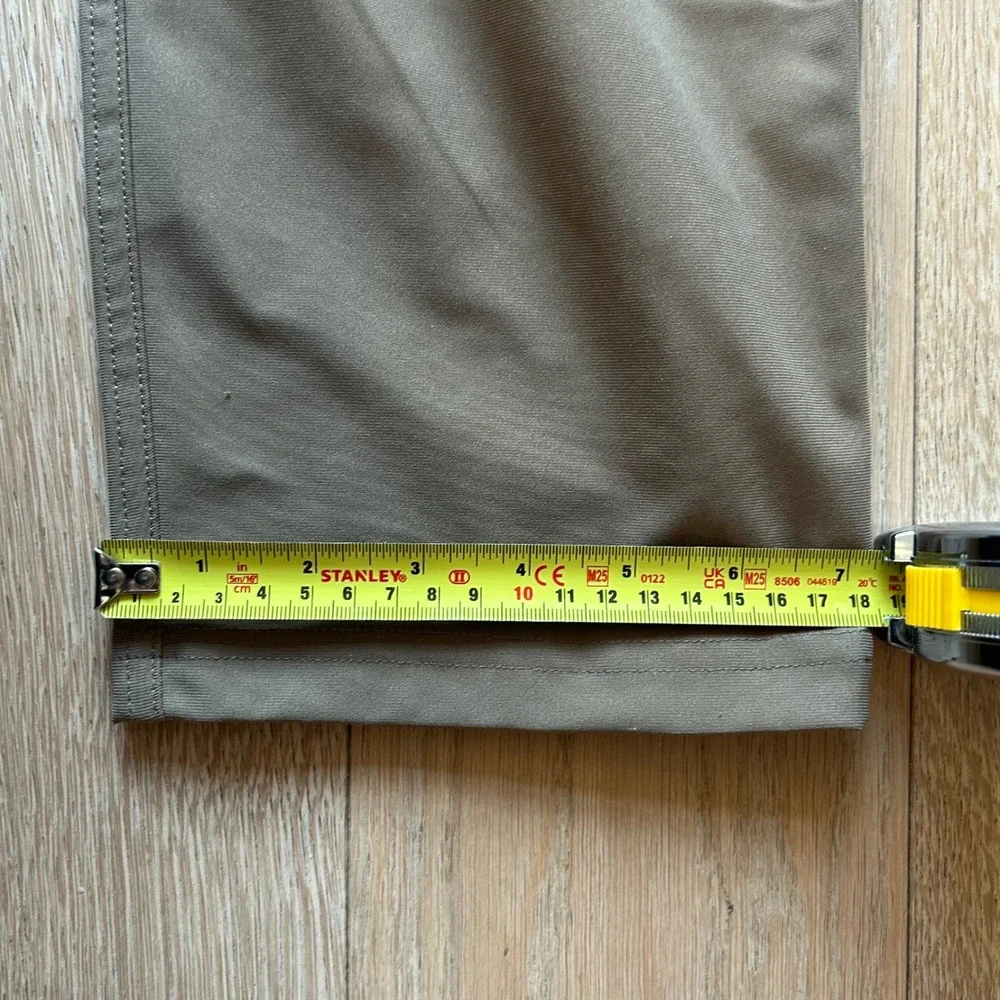 Lululemon ABC Commission Pants 38 Khaki Brown Technical Chino Casual Gorpcore